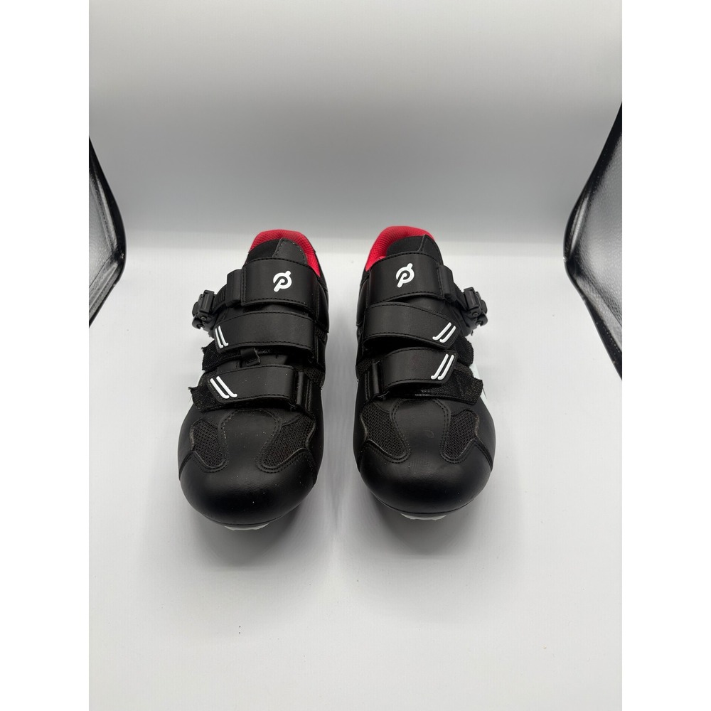 Peloton Cycling Shoes Black Red EU 42 US Men 9 Women 11‎ PL-SH-B-42 Cleats